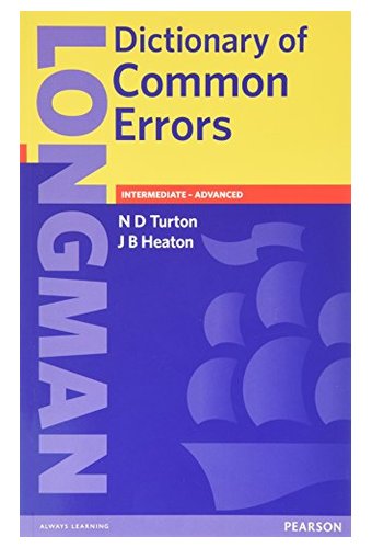 Longman Dictionary of Common Errors New Edition