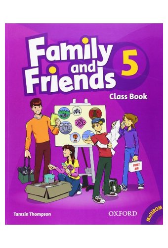 Family and Friends: 5 Class Book and MultiROM Pack