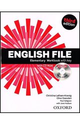 English File 3rd Edition Elementary Workbook with Key