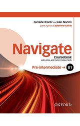 Navigate: Pre-intermediate B1: Coursebook with DVD and Oxford Online Skills